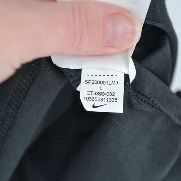 NEW Nike Hyper Dry Short Sleeve T-Shirt Black Men's L Graphic Print Crewneck - Picture 8 of 8